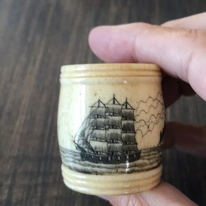 8 Vintage Nautical Napkin Rings